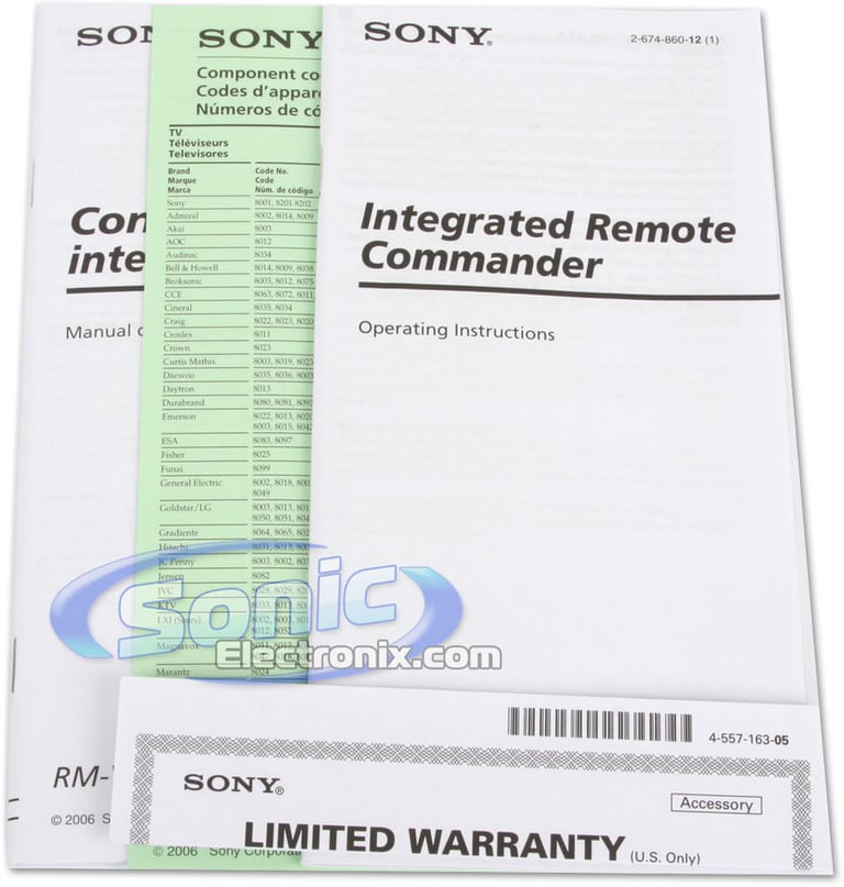 Sony RM-VL600 Image 2