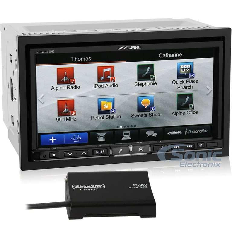 Alpine INE-W957HD + Backup Camera and Installation Tools Image 1