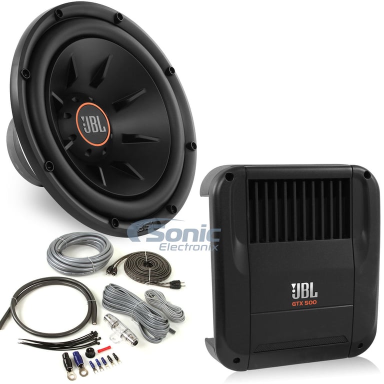 JBL Series II 550 Watt RMS Dual 12" Bass Package (S21224 + GTX500) Image 1