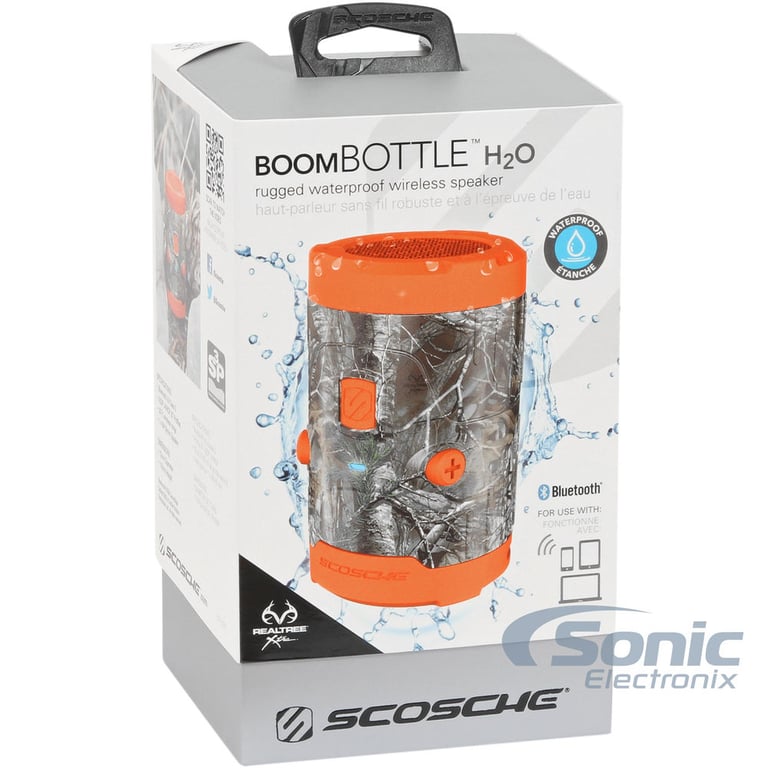 Scosche BTH2O boomBOTTLE H2O/H20 (Real Tree Camo/Orange) Image 5