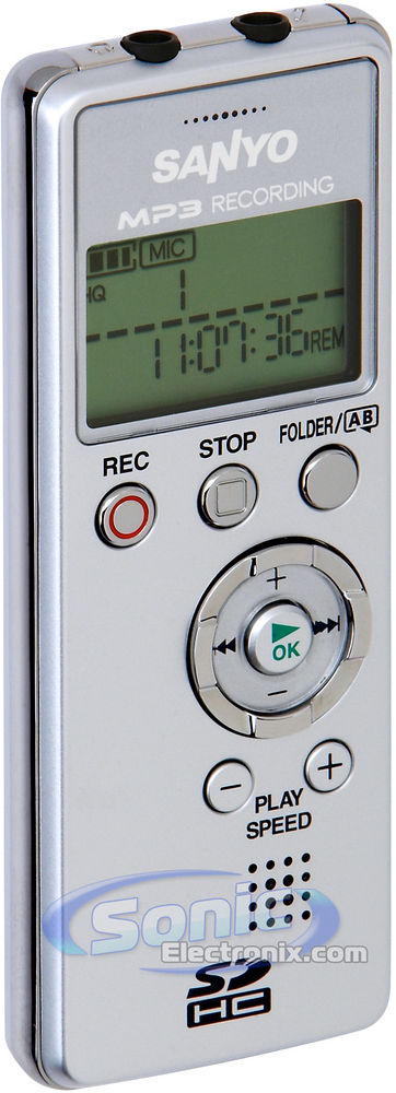 Sanyo ICR-FP600D (Silver) Image 2
