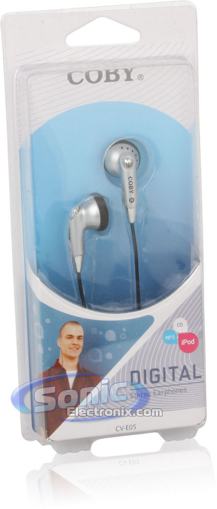 Coby CVE05 (CV-E05) Lightweight In-Ear Ear Buds Image 3