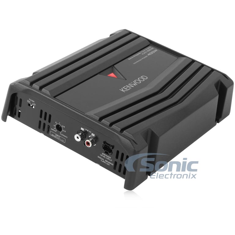 Kenwood KAC-5206 2 Channel Amplifier w/ Complete 8 AWG Amp Kit Image 2