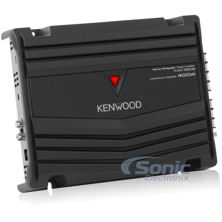 Kenwood KAC-5206 2 Channel Amplifier w/ Complete 8 AWG Amp Kit Image 3