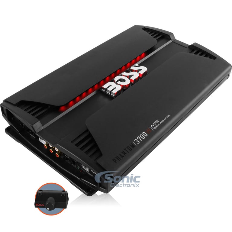 Boss PV3700 5 Channel Amplifier w/ Complete 4 AWG Amp Kit Image 2