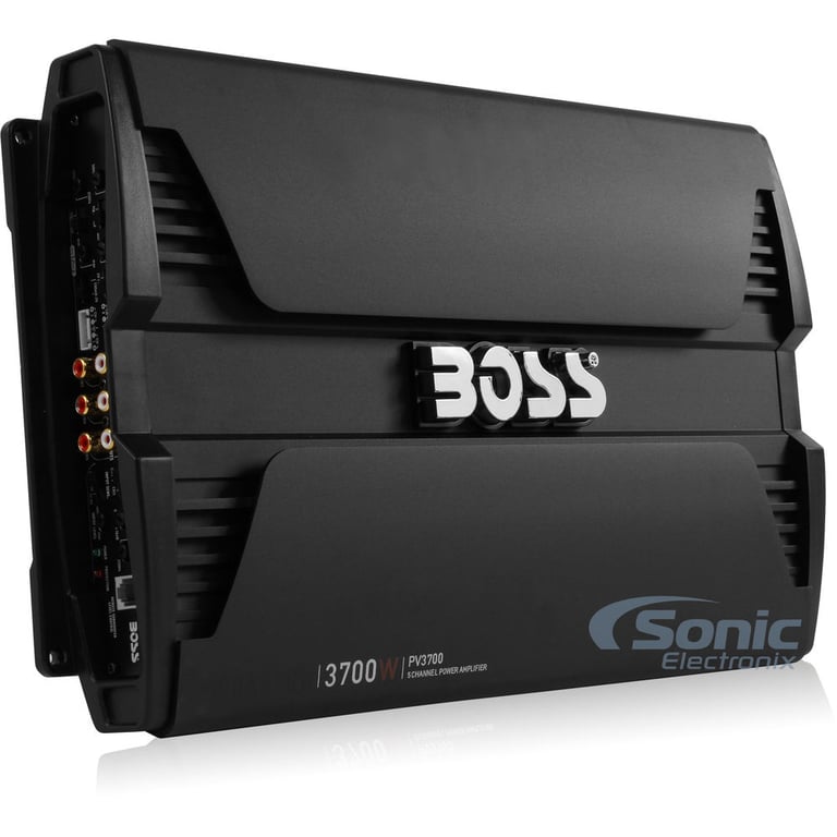 Boss PV3700 5 Channel Amplifier w/ Complete 4 AWG Amp Kit Image 3