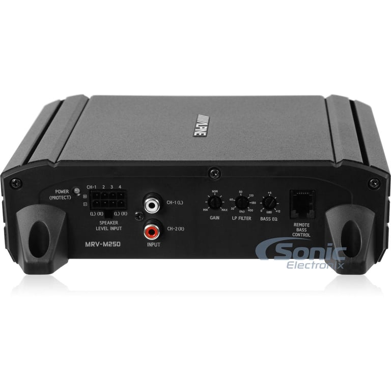 Alpine MRV-M250 Monoblock Amplifier + Complete 8 AWG OFC Amp Kit Image 3