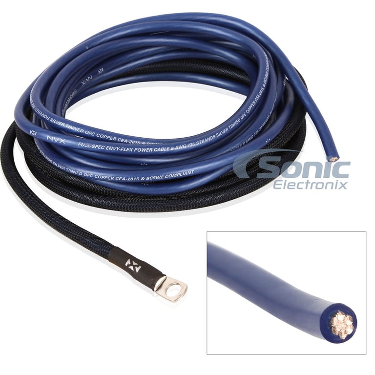 Alpine MRV-M250 Monoblock Amplifier + Complete 8 AWG OFC Amp Kit Image 14