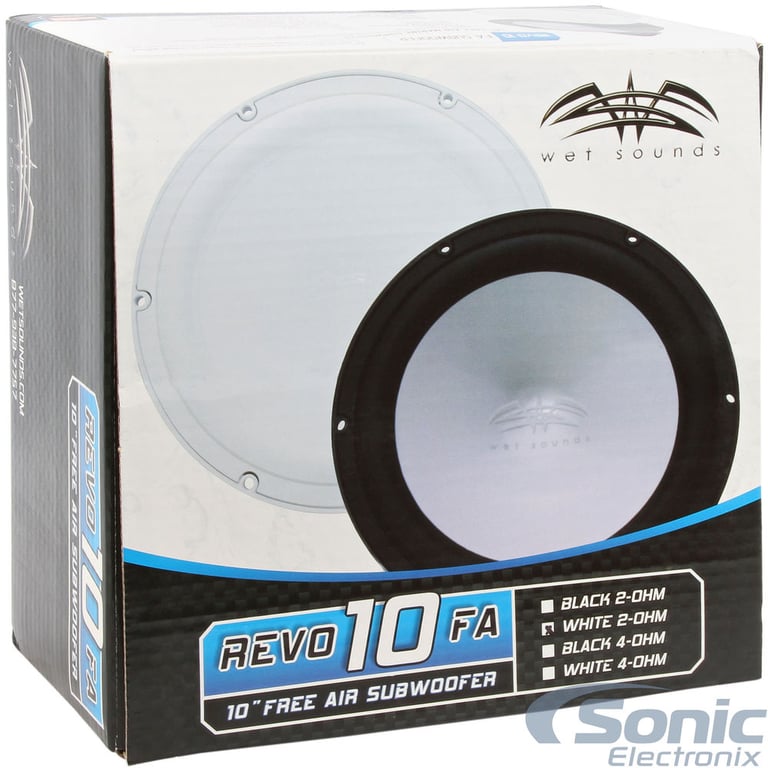 Wet Sounds REVO 10 FA S4-W Image 6