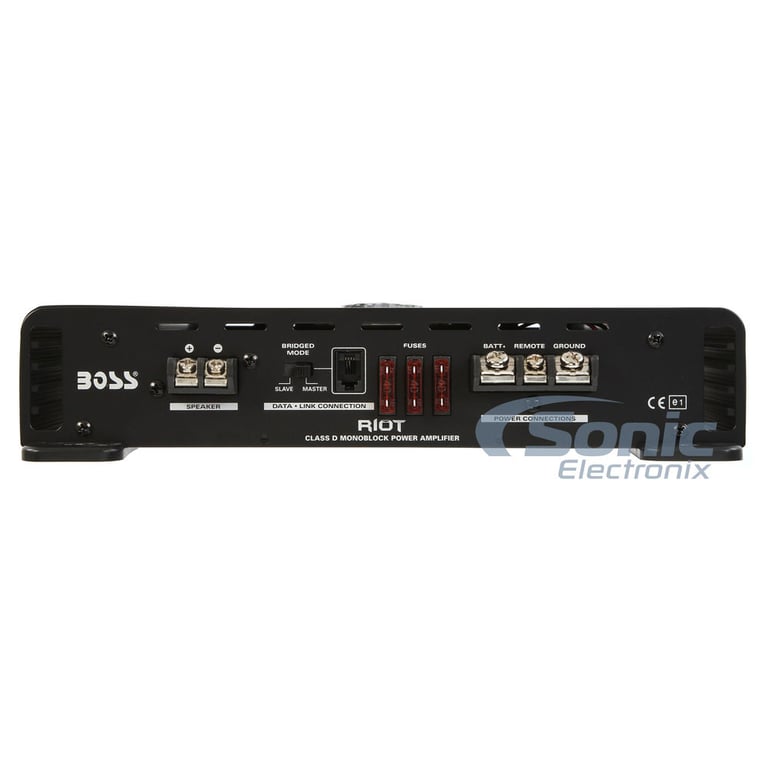 Boss R3400D Monoblock Amplifier w/ Complete 4 AWG Amp Kit Image 6