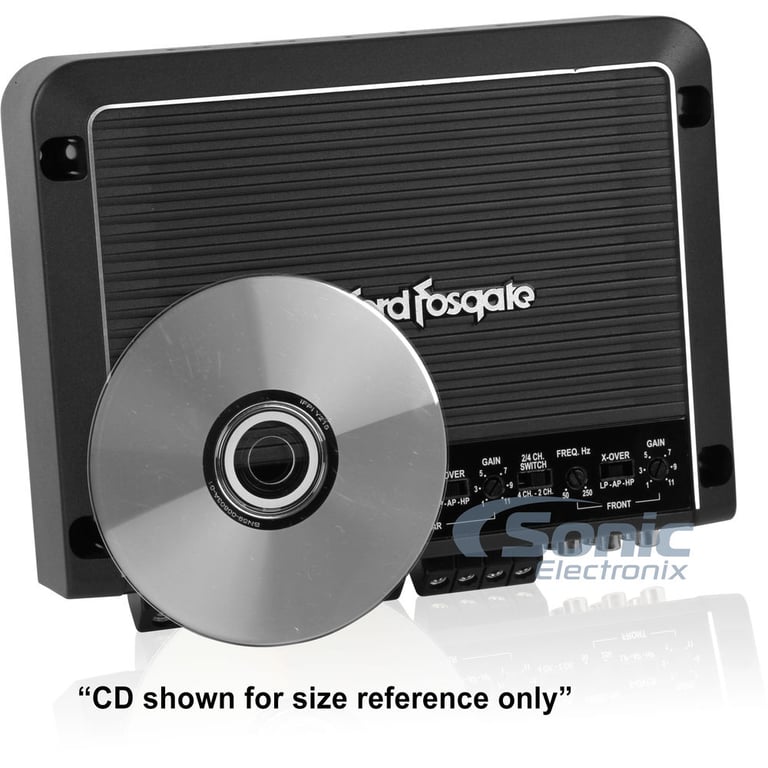 Rockford Fosgate Prime R400-4D 4 Channel Amplifier w/ Complete 4 AWG OFC Amp Kit Image 3