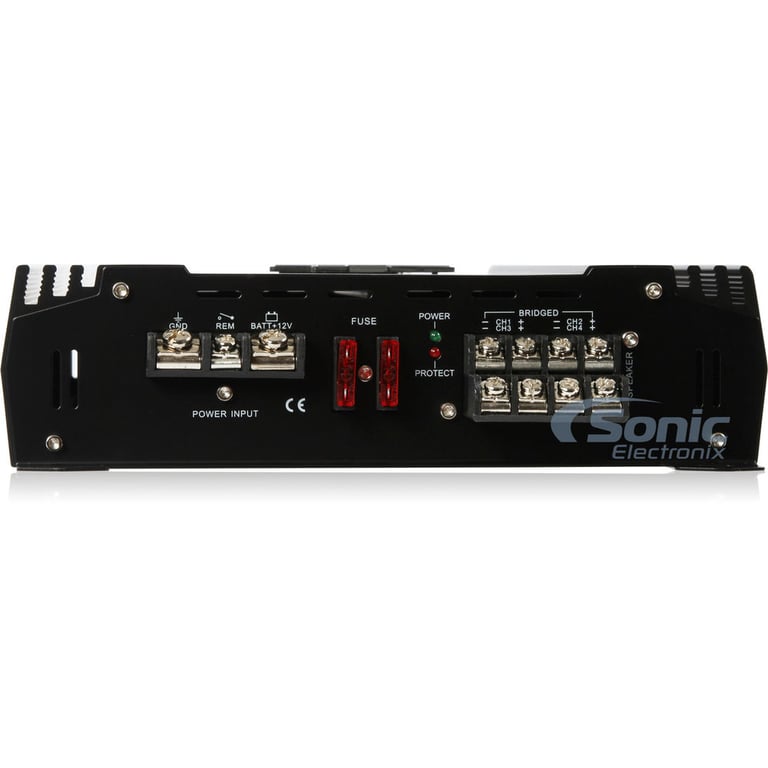 Autotek SMA1100.4 4 Channel Amplifier w/ Complete 8 AWG Amp Kit Image 4