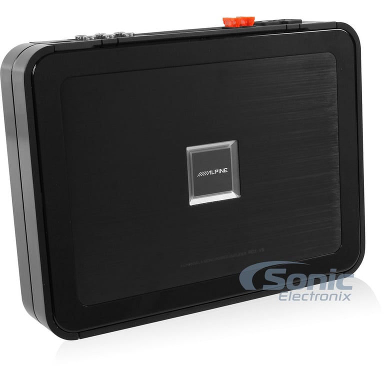 Alpine PDX-V9 5 Channel Amplifier + FREE NVX XKIT46 4 AWG OFC Amp Kit Image 4