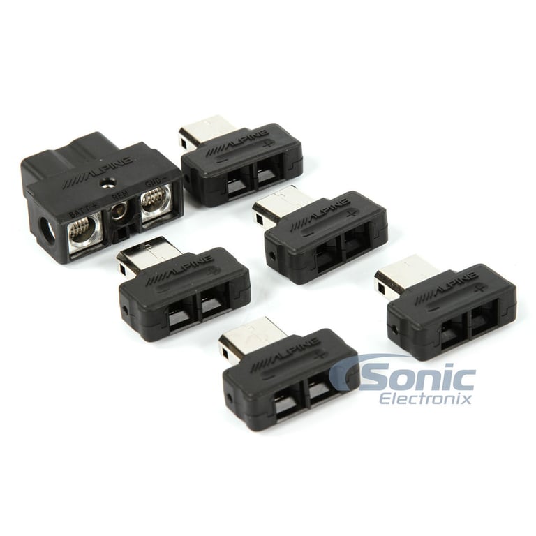Alpine PDX-V9 5 Channel Amplifier + FREE NVX XKIT46 4 AWG OFC Amp Kit Image 7