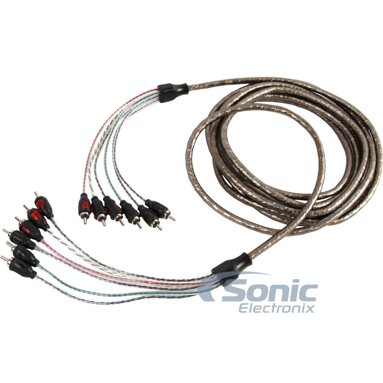 Soundstream PN5.640D 5 Channel Amplifier w/ Complete 4 AWG Amp Kit Image 13