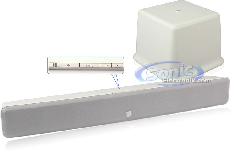 Boston Acoustics TVee Model Two (Mist/White) Open Box Image 1
