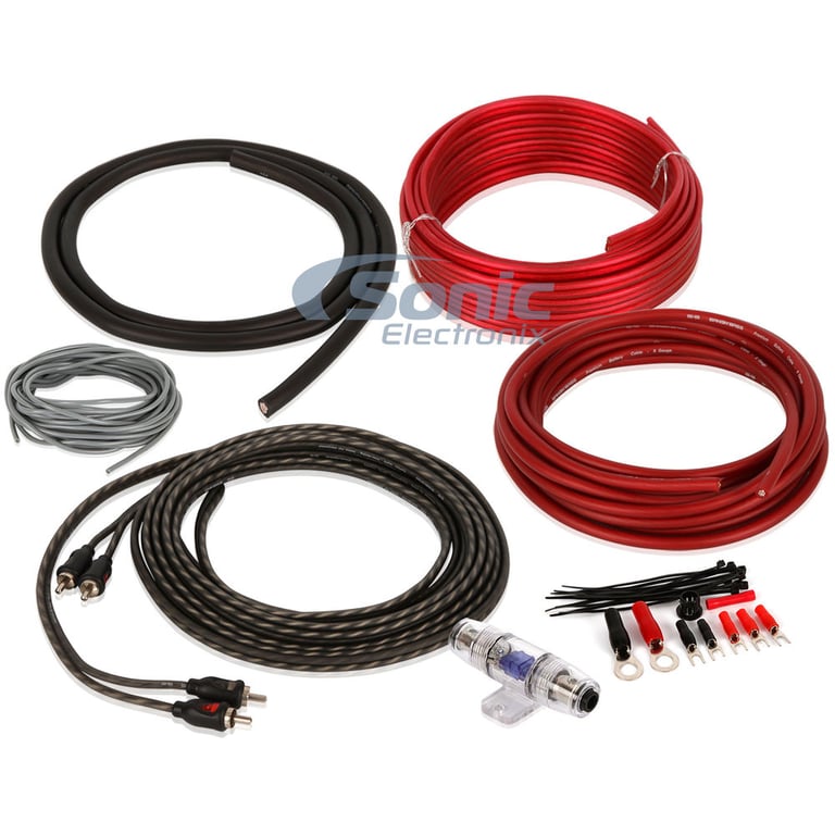 Crunch PZX750.2 2 Channel Amplifier w/ Complete 8 AWG Amp Kit Image 6