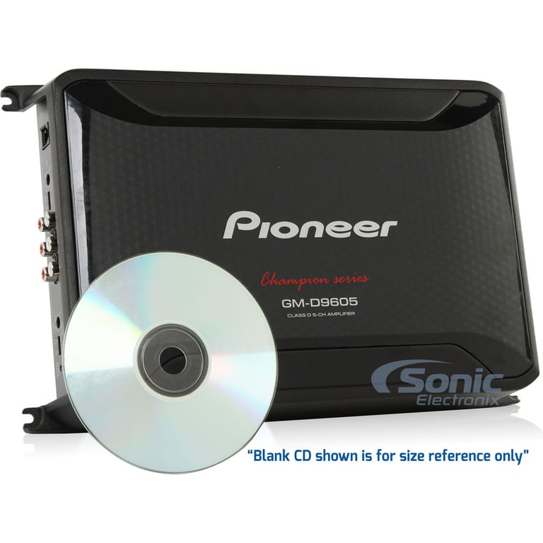 Pioneer GM-D9605 with Amplifier Wiring Kit Image 2