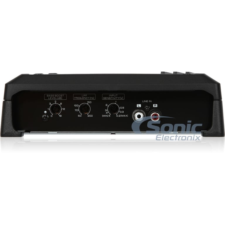 Kenwood KAC-5001PS Monoblock Amplifier w/ Complete 4 AWG Amp Kit Image 4