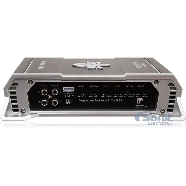 Autotek MMA1100.2 2 Channel Amplifier w/ Complete 4 AWG Amp Kit Image 4