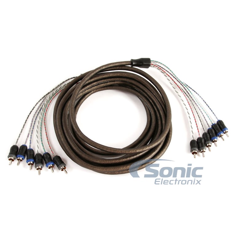 Alpine MRV-V500 5 Channel Amplifier + Complete 4 AWG OFC Amp Kit Image 15
