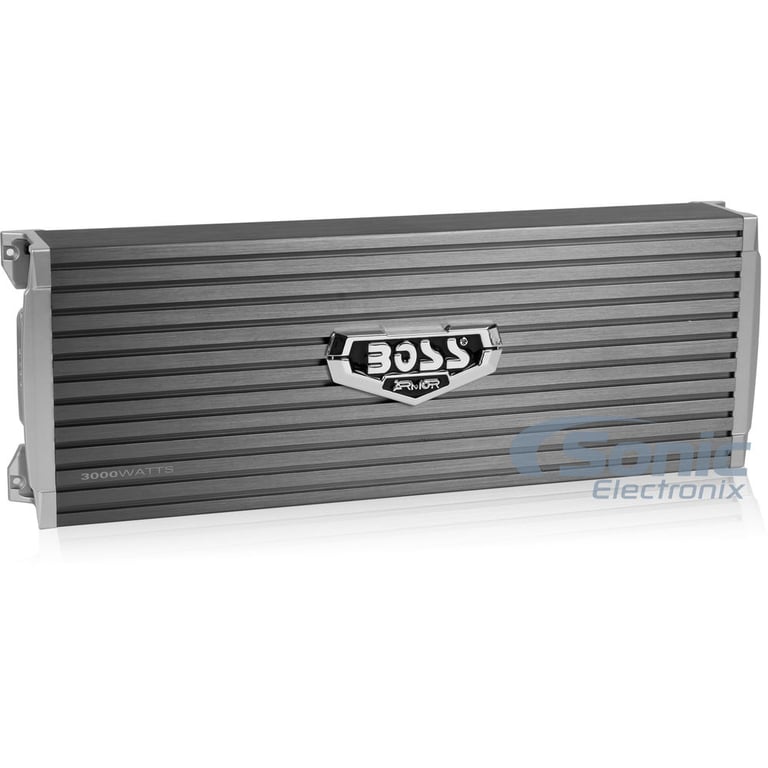 Boss AR3000.2 2 Channel Amplifier w/ Complete 4 AWG Amp Kit Image 3