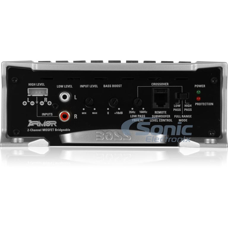 Boss AR3000.2 2 Channel Amplifier w/ Complete 4 AWG Amp Kit Image 4