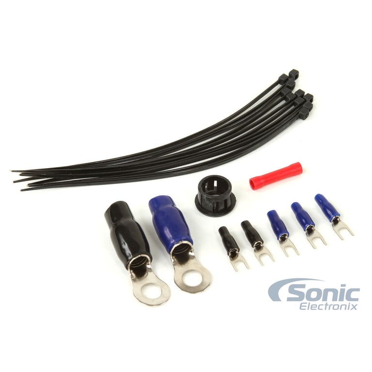 Boss AR3000.2 2 Channel Amplifier w/ Complete 4 AWG Amp Kit Image 21