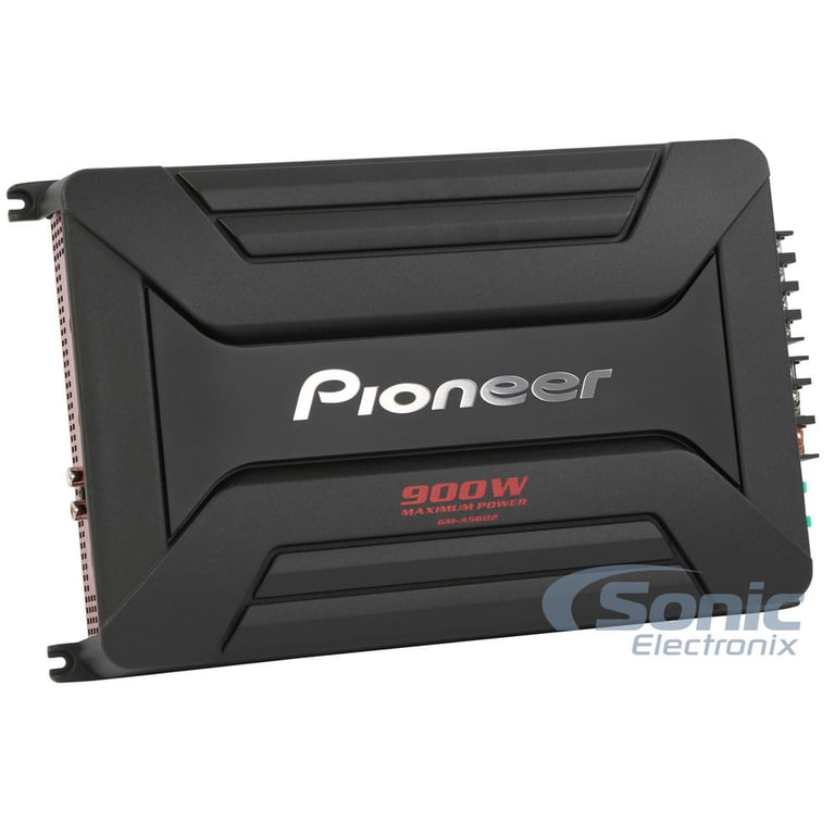 Pioneer GM-A5602 2 Channel Amplifier + Premium Amp Kit Image 4