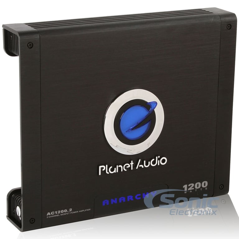 Planet Audio AC1200.2 with Amplifier Wiring Kit Image 3