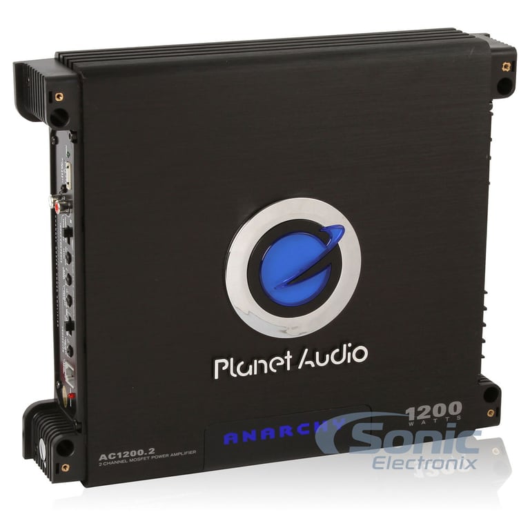 Planet Audio AC1200.2 with Amplifier Wiring Kit Image 4