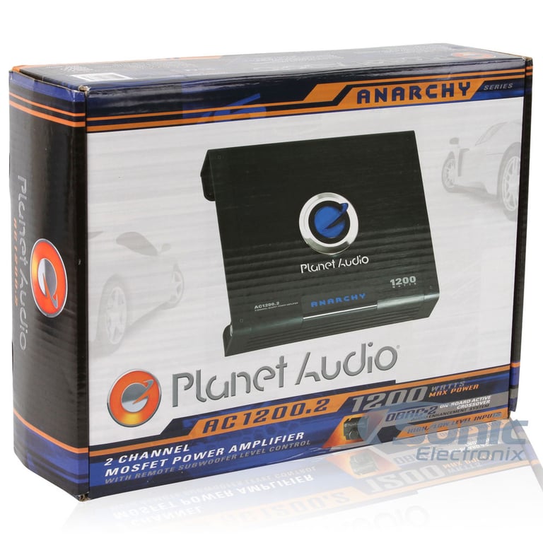 Planet Audio AC1200.2 with Amplifier Wiring Kit Image 11