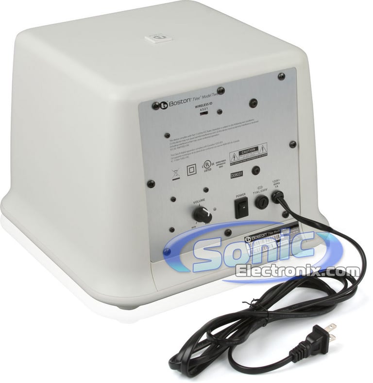 Boston Acoustics TVee Model Two (Mist/White) Open Box Image 6