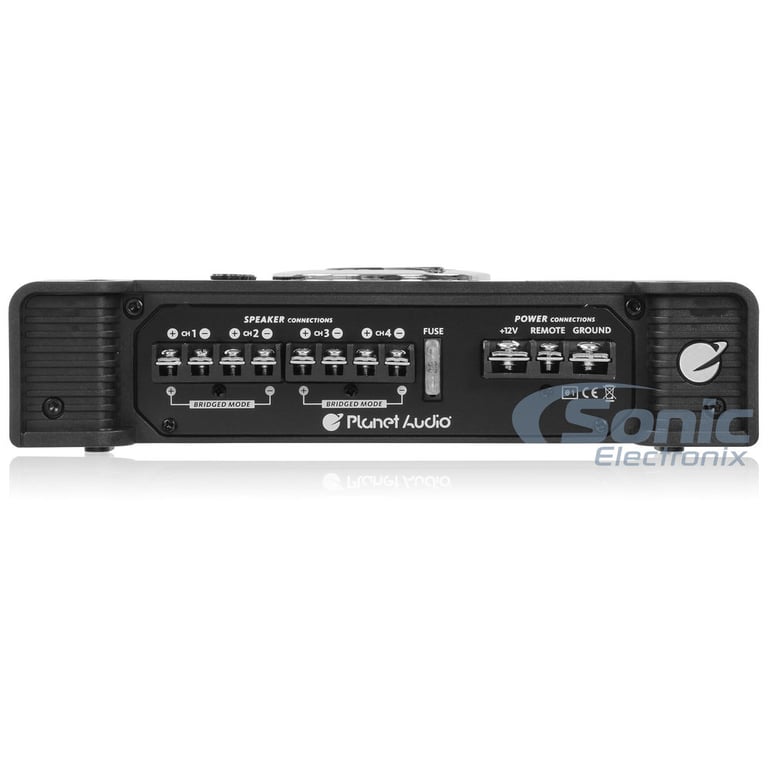 Planet Audio AC800.4 4 Channel Amplifier w/ Complete 4 AWG Amp Kit Image 6