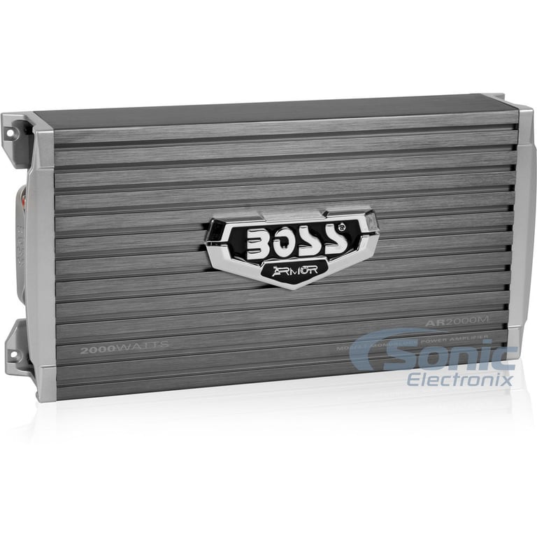 Boss AR2000M 2000W Monoblock Amplifier + 4 Gauge Amp Wiring Kit Image 3