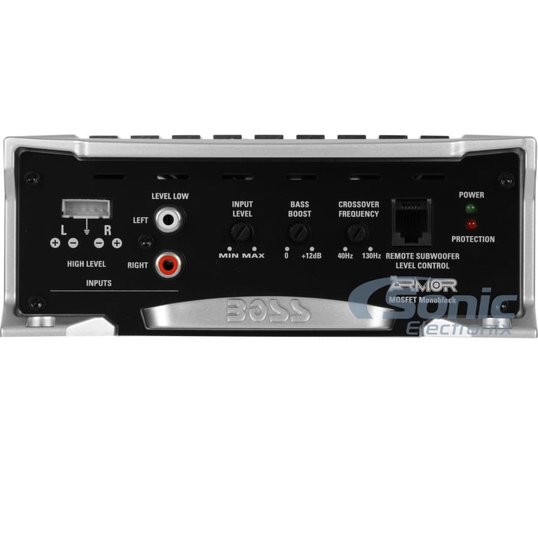 Boss AR2000M 2000W Monoblock Amplifier + 4 Gauge Amp Wiring Kit Image 4
