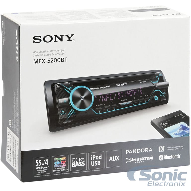 Sony MEX-N5200BT (Open Box, Complete) Image 2
