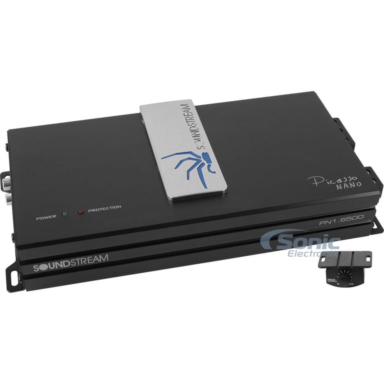 Soundstream PN1.650D Monoblock Amplifier w/ Complete 4 AWG Amp Kit Image 3