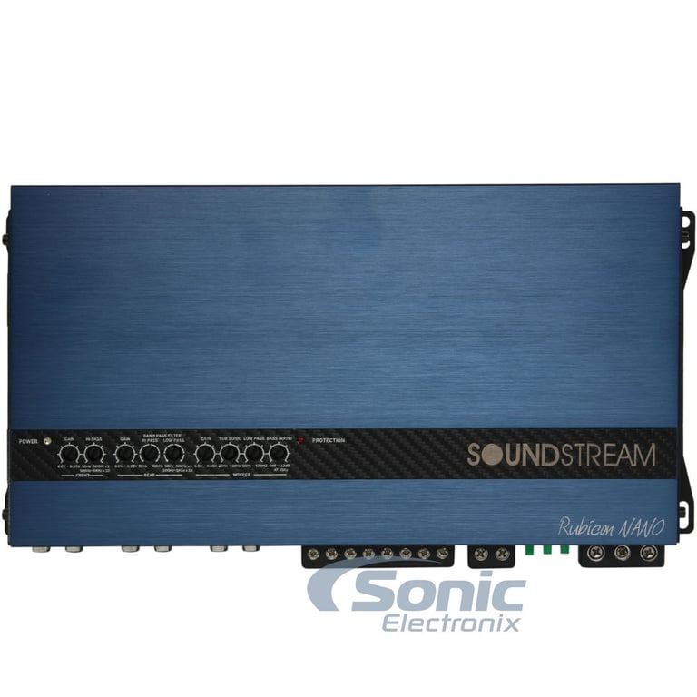 Soundstream RN5.2000D 5-Channel Amplifier w/ Complete 4 AWG Amp Kit Image 3