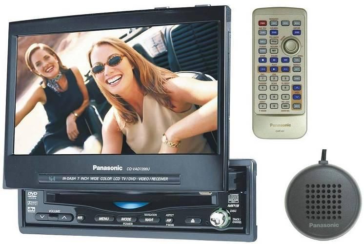 Panasonic CQ-VAD7200U 7" Multimedia System Image 1