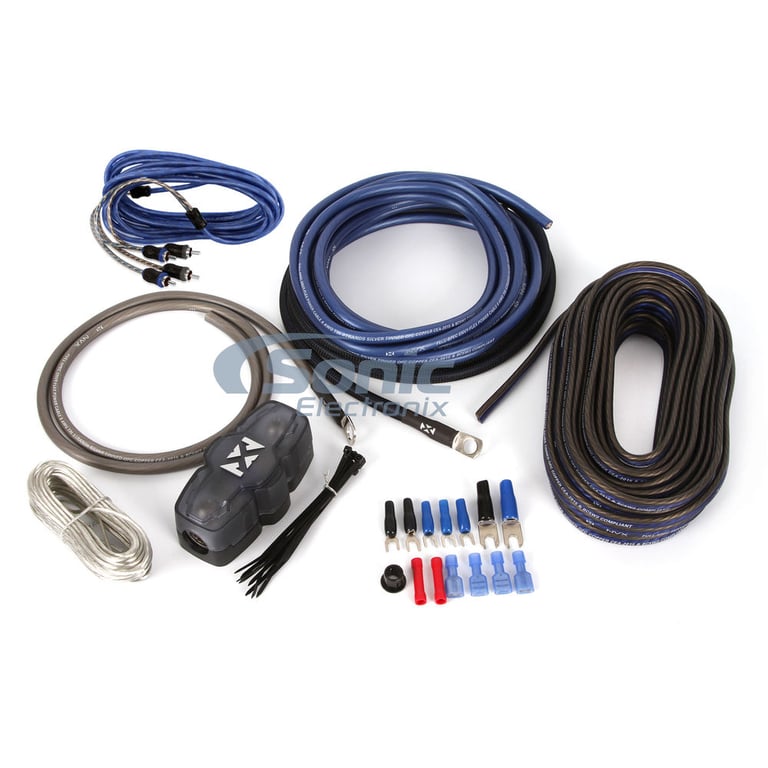 Kicker CXA400.1 with Amplifier Wiring Kit Image 16