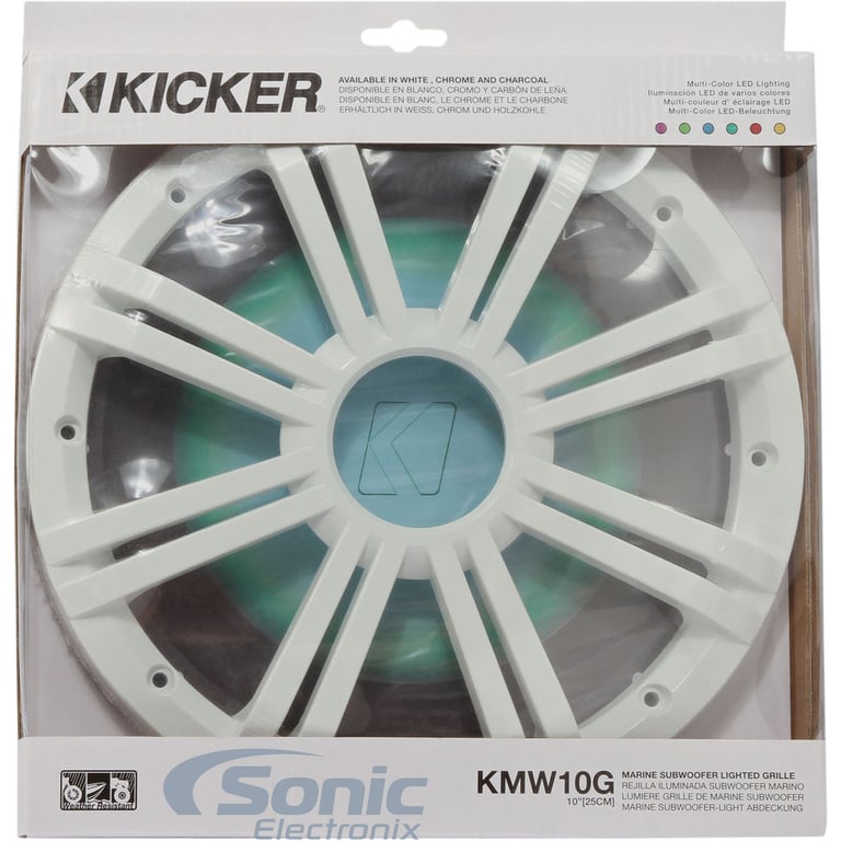 Kicker 43KMW10GLW (KMW10G, LED - White) Image 3