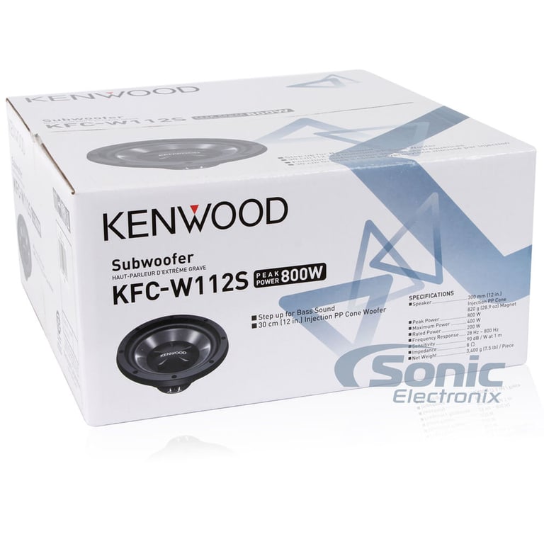 Kenwood 12" KFC Subs + Autotek Amp Package Image 8