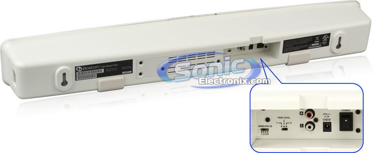 Boston Acoustics TVee Model Two (Mist/White) Open Box Image 4