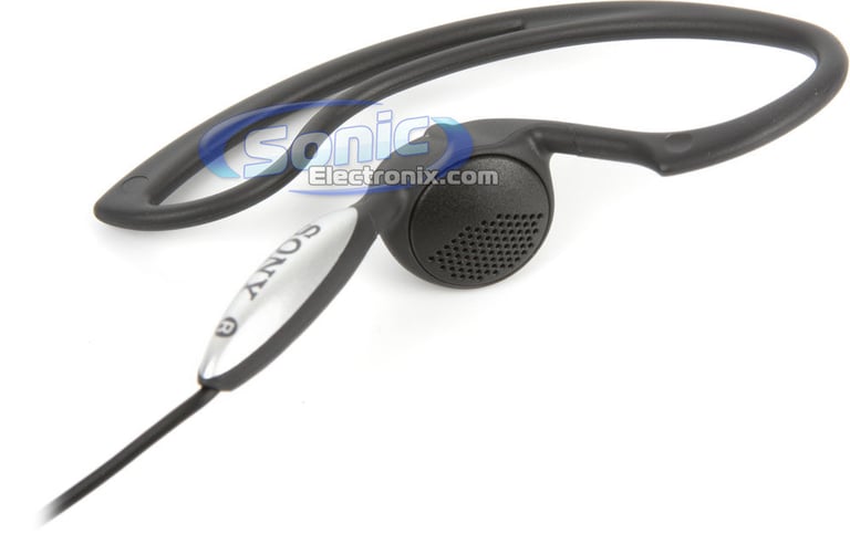 Sony MDR-J10/BLACK (MDRJ10/BLK) Active Sports Ear-Clip Headphones Image 3