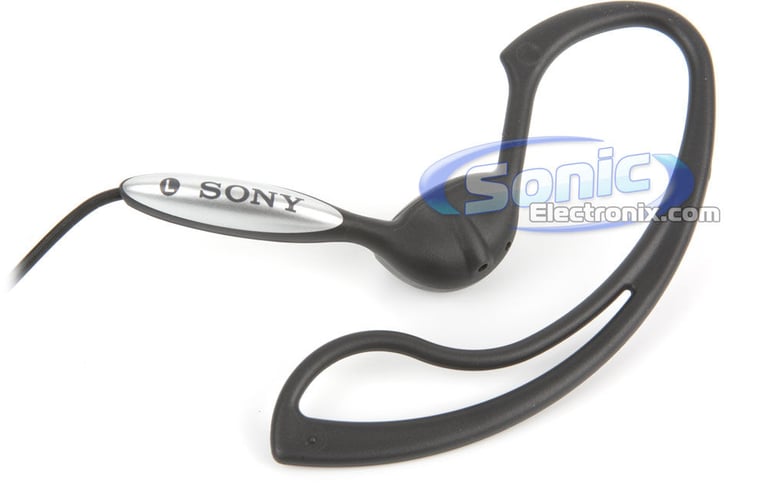 Sony MDR-J10/BLACK (MDRJ10/BLK) Active Sports Ear-Clip Headphones Image 2