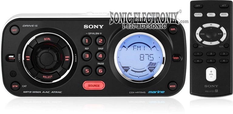 Sony CDX-HR70MS Image 1