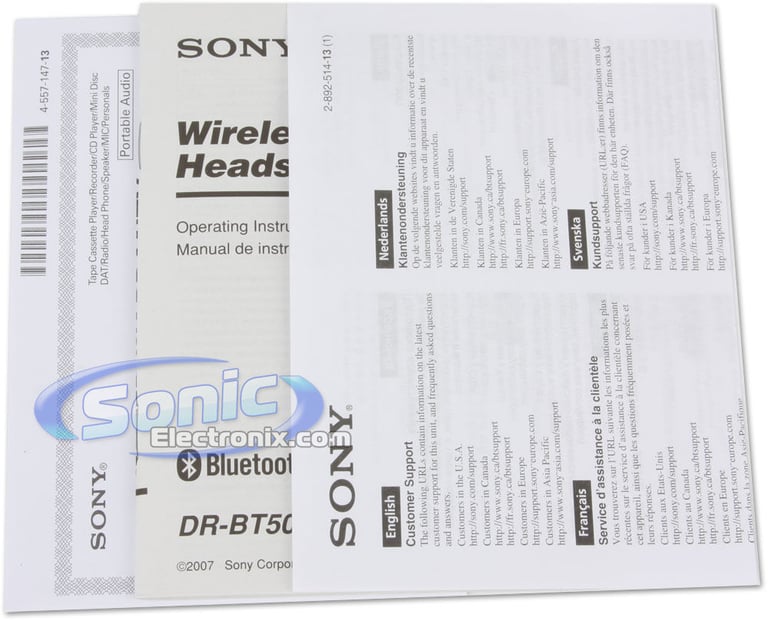 Sony DR-BT50 Image 6