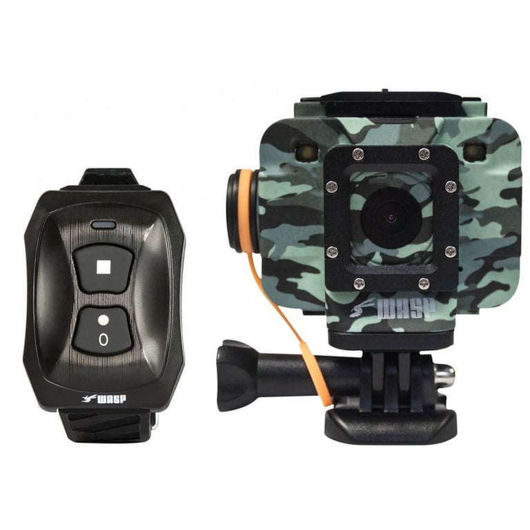 WASPcam Camo Edition Action Camera (9906) Image 1