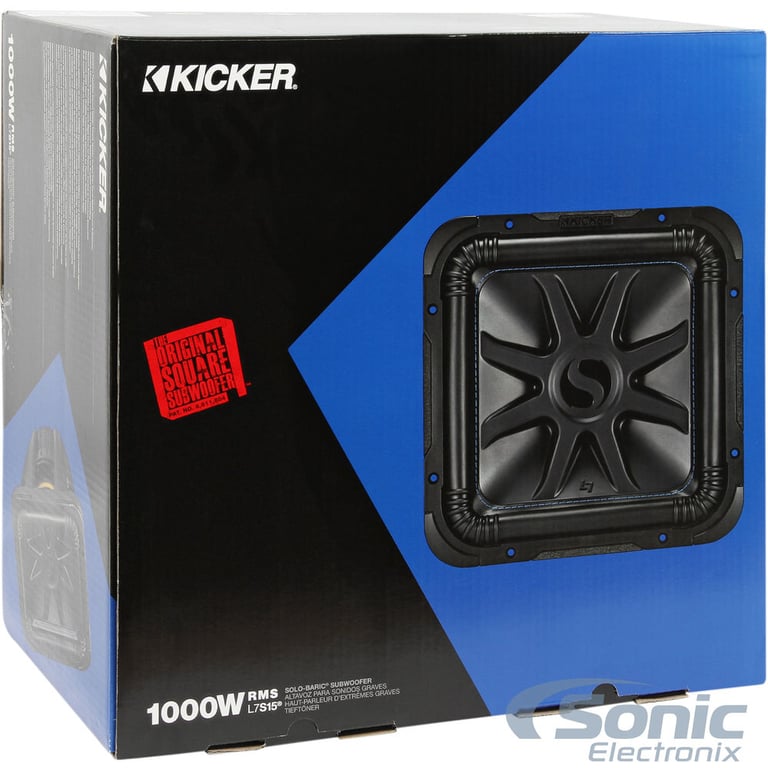 Kicker Solo-Baric L7S152 (44L7S152) (Sold Individually) (Open Box, Great) Image 5